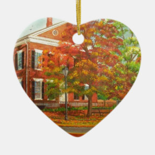 Dahlonega Gold Museum Autumn Colours Ceramic Ornament