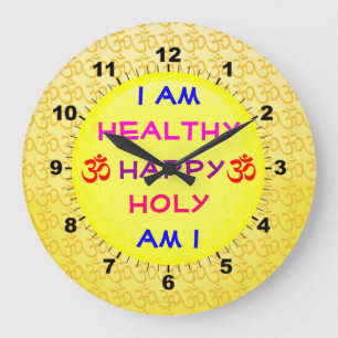Daily Affirmation clock