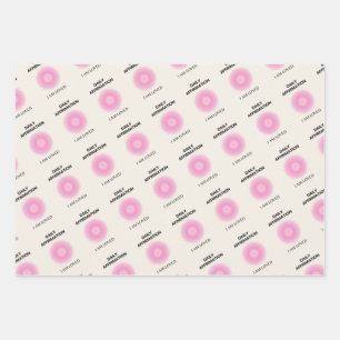 Daily Affirmation, Positive Affirmation, Spiritual Wrapping Paper Sheet