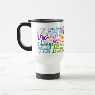 Daily Affirmation  Travel Mug