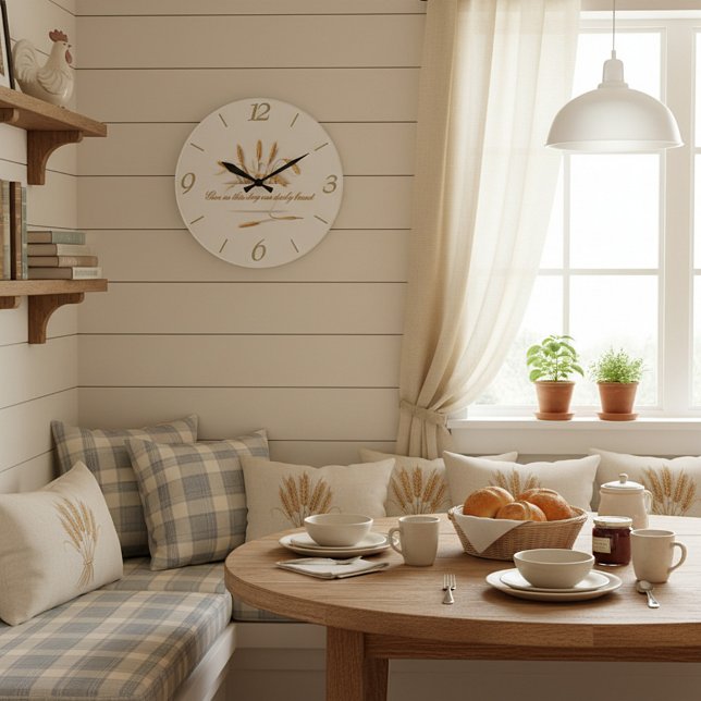 Daily bread large clock (Creator Uploaded)