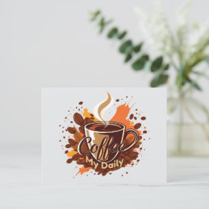 Daily Coffee Ritual Postcard