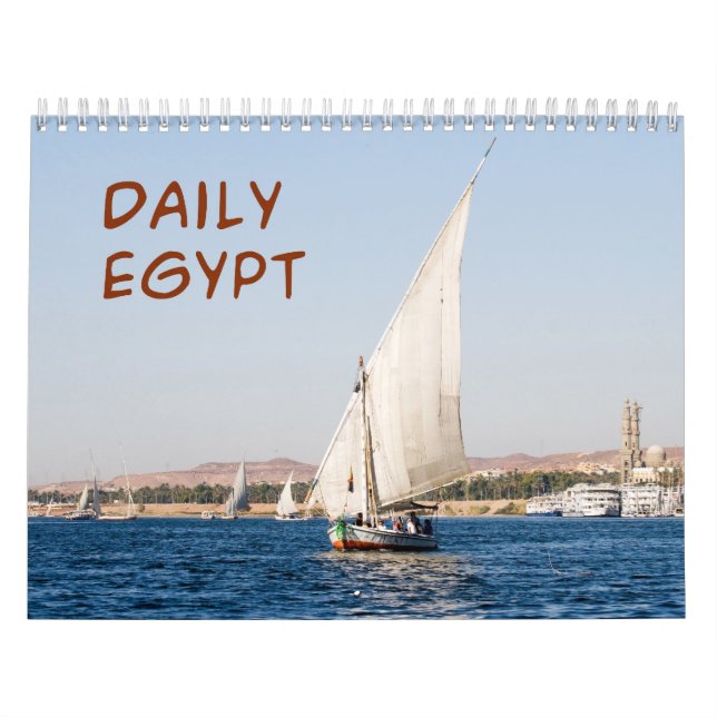 Daily Egypt Wall Calendar (Cover)