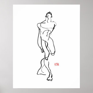 Daily Figure Archival Art Print