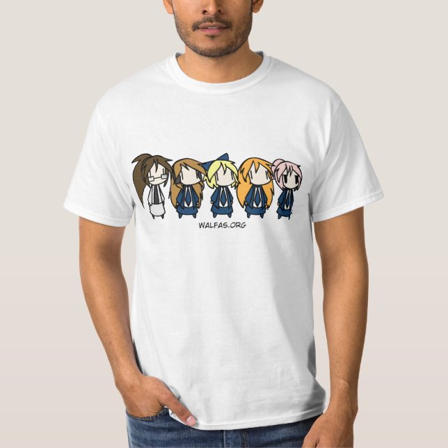 Daily Flash Characters T-Shirt (Front)