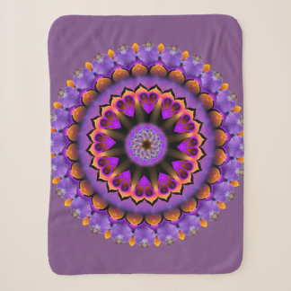 Daily Focus 10.31.17 Love Mandala Sherpa Blanket