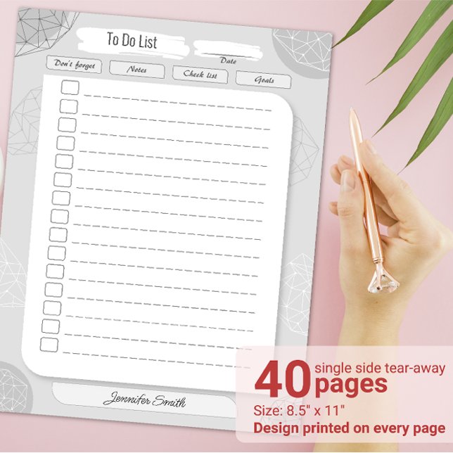 Daily Goal planner To Do List Personal Aims List Notepad (Creator Uploaded)