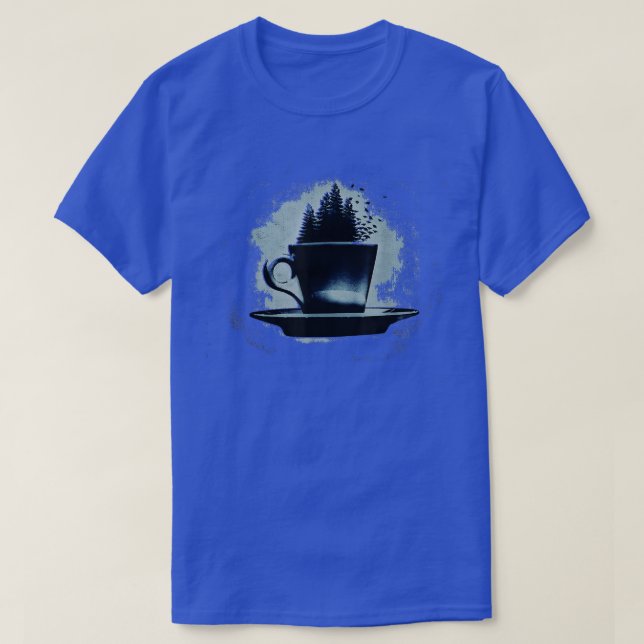 Daily Grind Graphic TeeCoffeeThemed s  T-Shirt (Design Front)