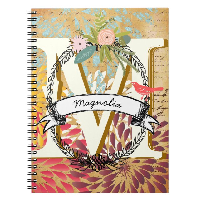Daily Journal with Monogram (Front)