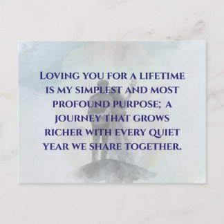 Daily Journey Marriage Quote Postcard