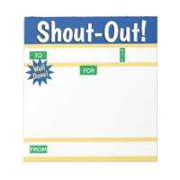 Daily kudos shout out employee recognition display