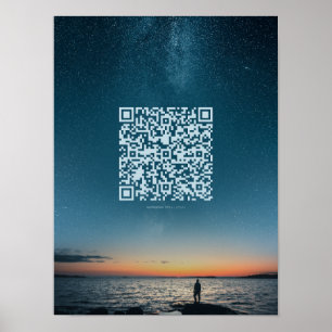 Daily Motivational QR Code Poster