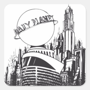 Daily Planet Square Sticker