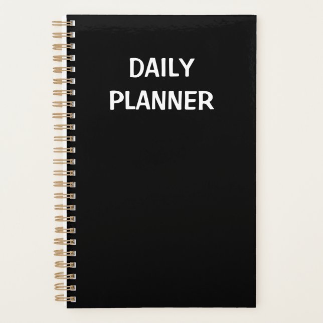 DAILY PLANNER (Front)