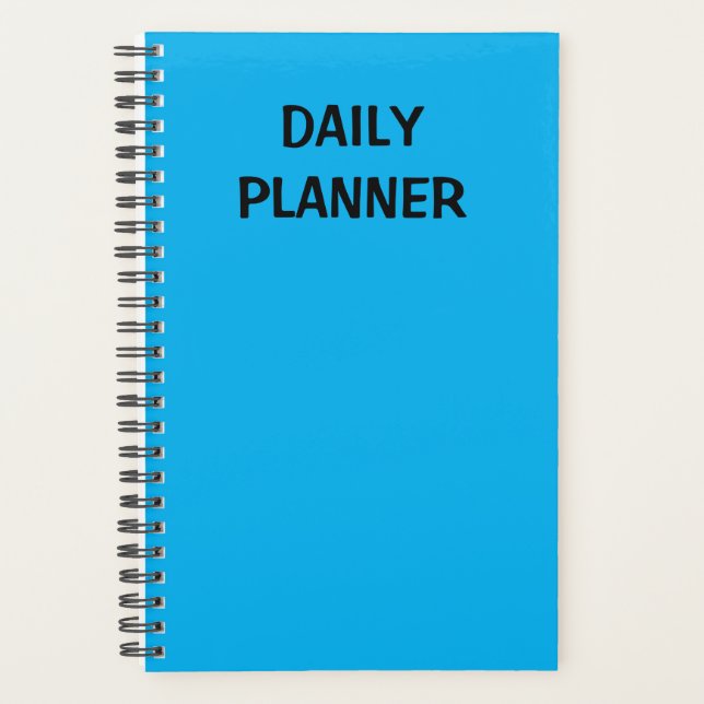 DAILY PLANNER (Front)