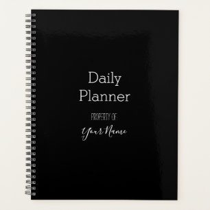 Daily Planner - Any Colour & Any Font - HAMbWG