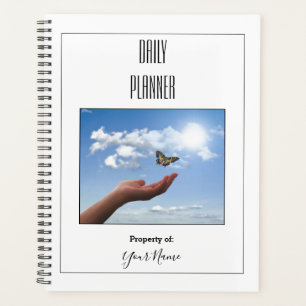 Daily Planner - Hand releasing a butterfly- HAMbWG