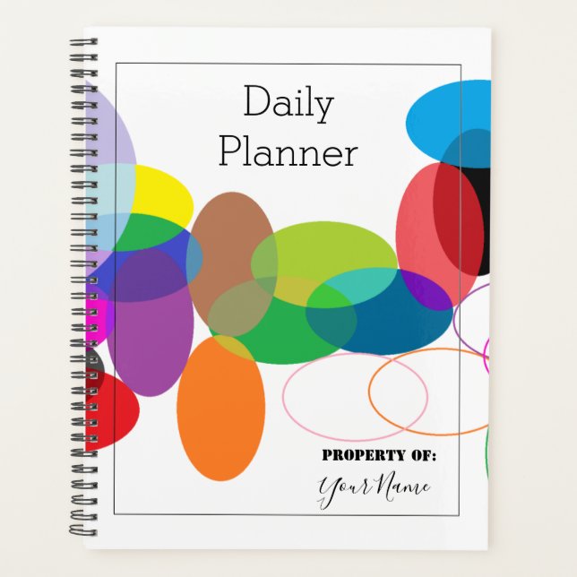 Daily Planner - Modern Art - HAMbWG (Front)