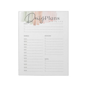 Daily Planner note pad