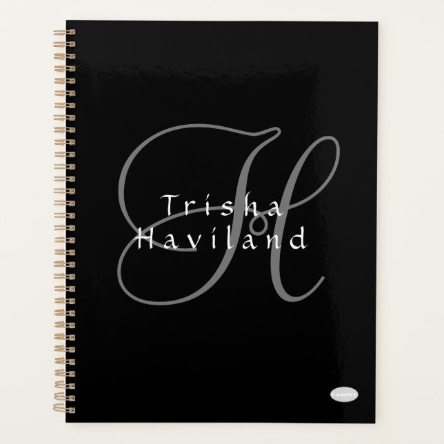 Daily Planner Personalized - HAMbyWG - Any Colour (Front)