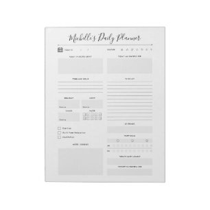 Daily Planner Personalized To-do List Notepad