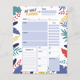 Daily Planner Printable, Daily To Do List for Work