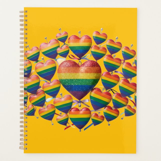 Daily Planner & Schedule Organizer Notebook (Front)