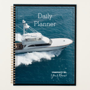 Daily Planner with a Boating Theme - HAMbWG