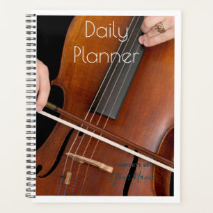 Daily Planner with a Cello Theme - HAMbWG