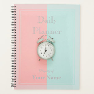 Daily Planner with Clock Design - HAMbWG