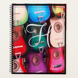 Daily Planner with Guitars on Cover - HAMbWG