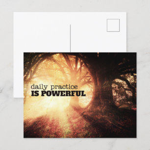 Daily Practice Holiday Postcard