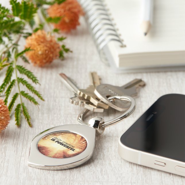 Daily Practice Keychain (Side)