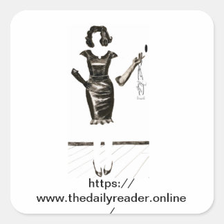 daily reader logo sticker