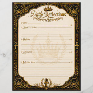 Daily Reflections – Crowned with Purpose Letterhead