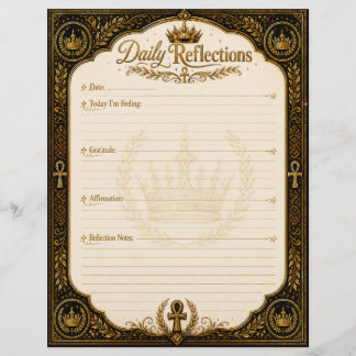 Daily Reflections – Crowned with Purpose Letterhead
