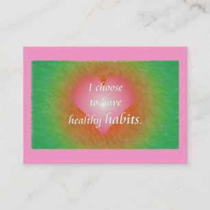 Daily Reminder - Habits Appointment Card