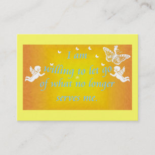 Daily Reminder - Willing To Let Go Appointment Card