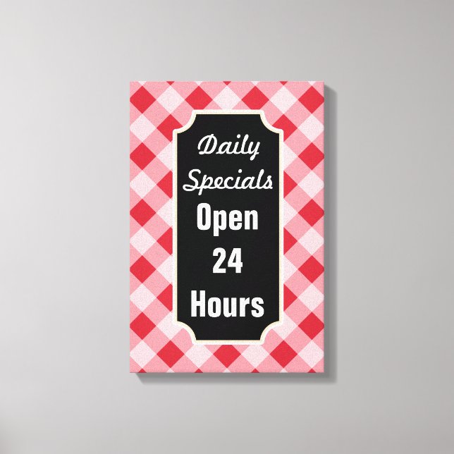 Daily Specials Diner Sign Art (Front)