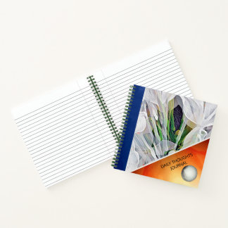 DAILY THOUGHTS-2 Journal Spiral Notebook.