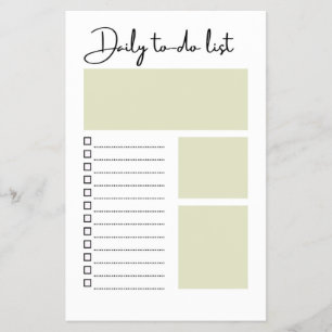 Daily To-Do List Flyer