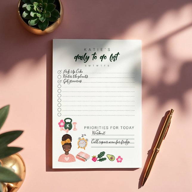 Daily to do list New Year New You Resolution Post-it Notes (Daily to do list New Year New You Resolution Post-it Notes)