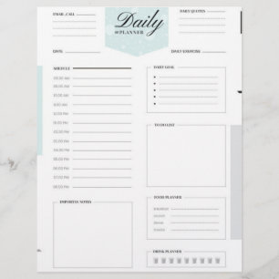 Daily To-Do List Planner Daytimer