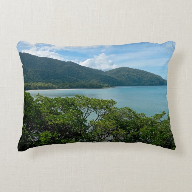 Daintree Rainforest at Cape Tribulation Accent Pillow (Front)