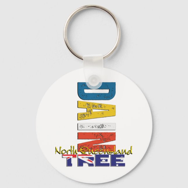 Daintree Rainforest Keychain (Front)