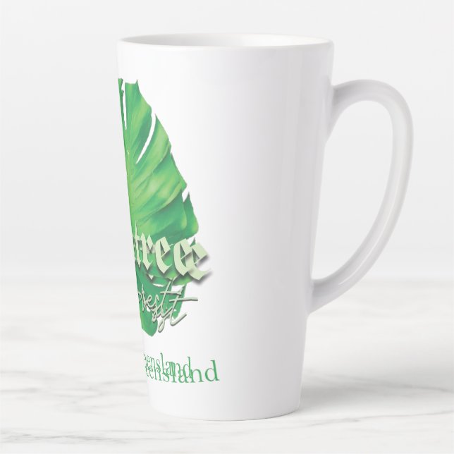 Daintree Rainforest Latte Mug (Right)
