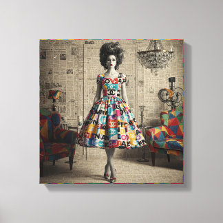 Dainty Beauty Canvas Print
