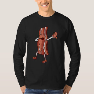 Dainty Cut Of Pork Dabbing Bacon Sunglasses Dance  T-Shirt