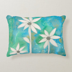 Dainty Daisies I Accent Pillow