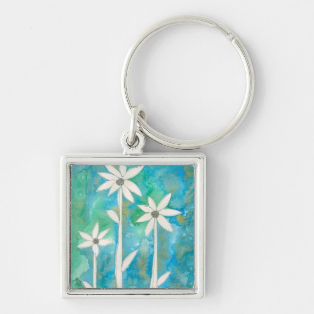 Dainty Daisies I Keychain (Front)